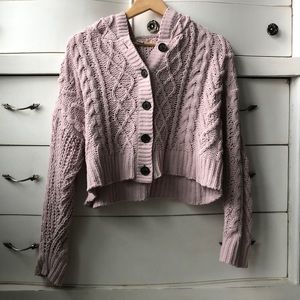 American Eagle cropped sweater size S